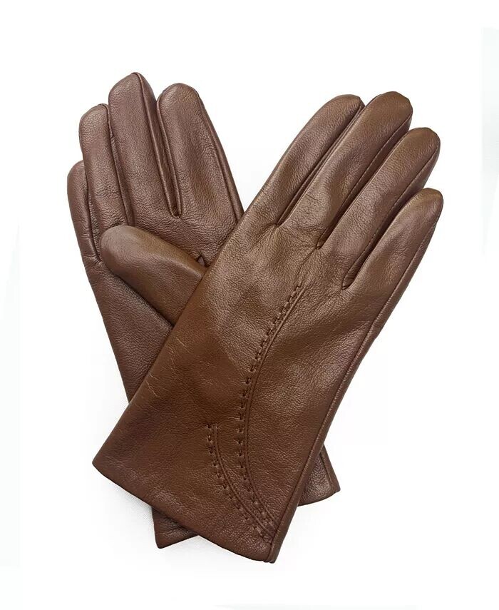 Женские прошитые перчатки из натуральной кожи для сенсорного экрана Marcus Adler, коричневый
Женские прошитые перчатки из натуральной кожи для сенсорного экрана Marcus Adler, коричневый