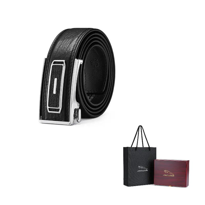 JAGUAR Кожаный ремень мужской, Black 
JAGUAR Кожаный ремень мужской, Black