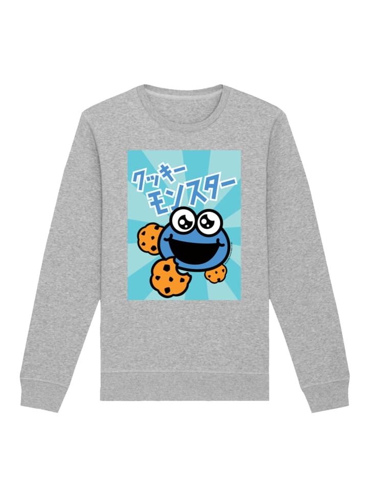 Толстовка F4NT4STIC Sweatshirt Sesamstraße Cookie Monster Anime, пятнистый серый
Толстовка F4NT4STIC Sweatshirt Sesamstraße Cookie Monster Anime, пятнистый серый