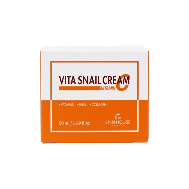 Крем для лица Vita с экстрактом улитки The Skin House, 50 мл
Крем для лица Vita с экстрактом улитки The Skin House, 50 мл