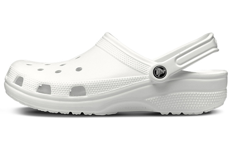 Crocs Классические клоги белые женские, цвет White 
Crocs Классические клоги белые женские, цвет White