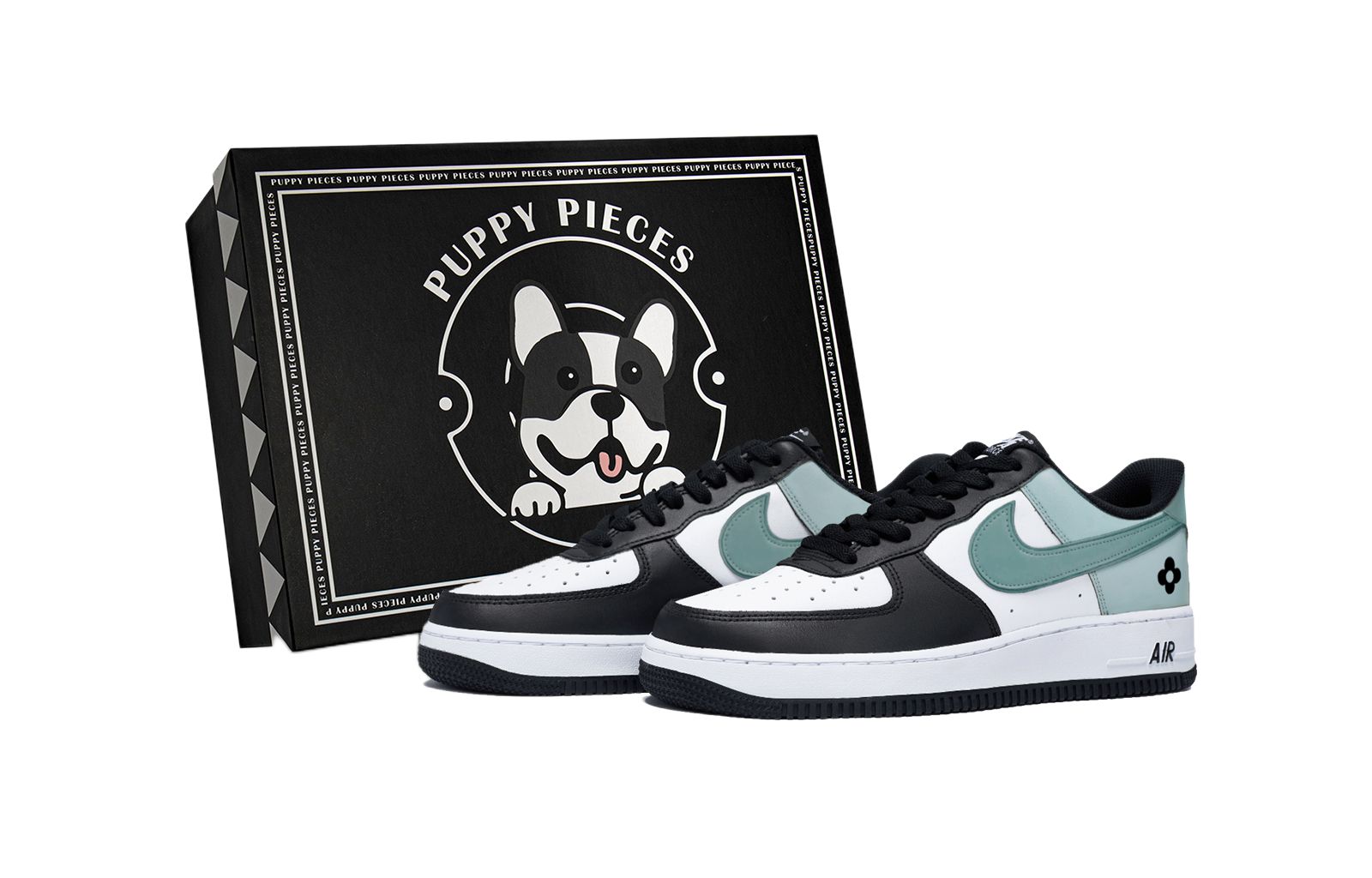 Nike Кроссовки Air Force 1 Rose Milk Tea, Special Shoe Box, противоскользящие, низкие, мужские, для скейтбординга, белые, зеленые
Nike Кроссовки Air Force 1 Rose Milk Tea, Special Shoe Box, противоскользящие, низкие, мужские, для скейтбординга, белые, зеленые