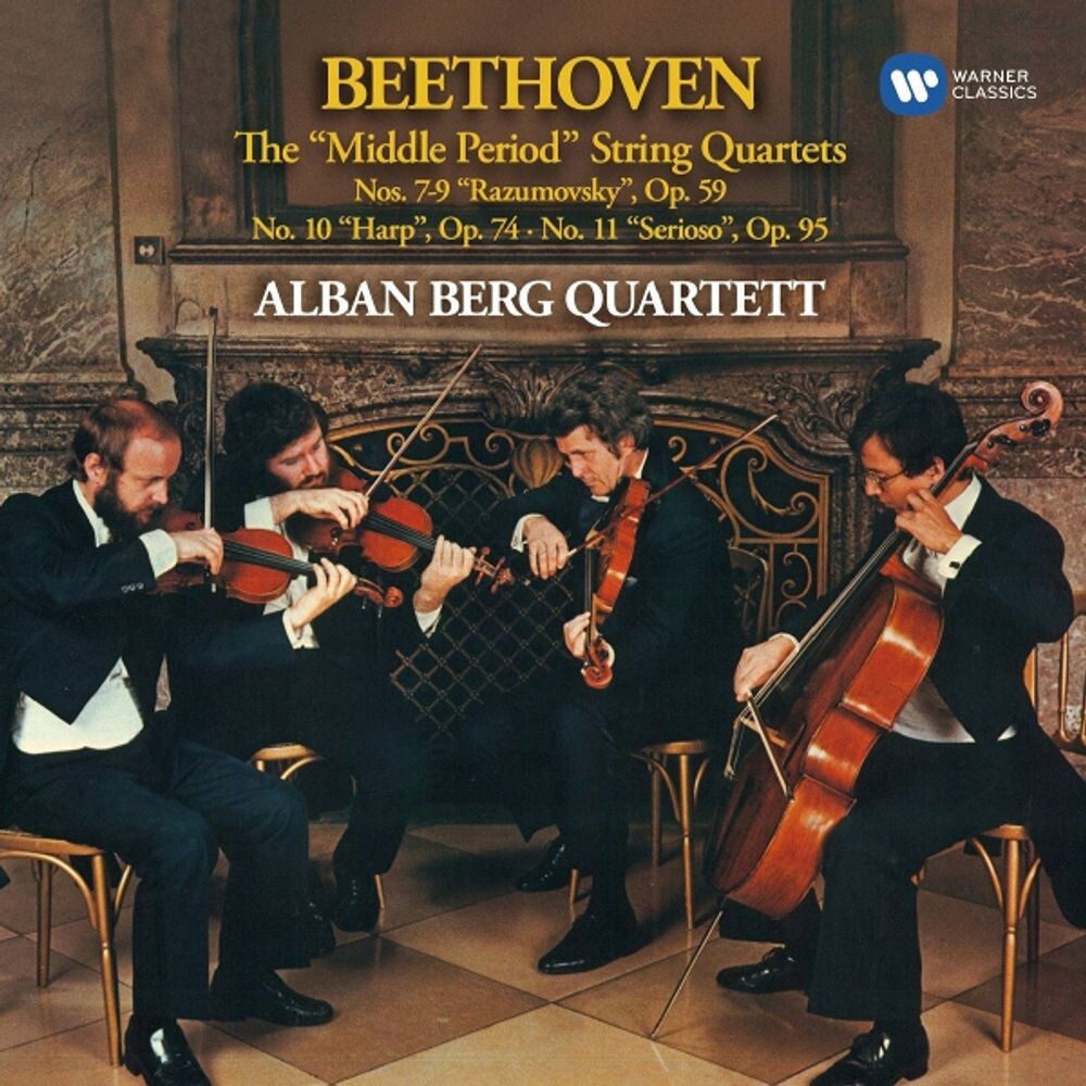 Диск CD Beethoven: String Quartets Nos. 7-11 - Ludwig van Beethoven, Alban Berg Quartett
Диск CD Beethoven: String Quartets Nos. 7-11 - Ludwig van Beethoven, Alban Berg Quartett