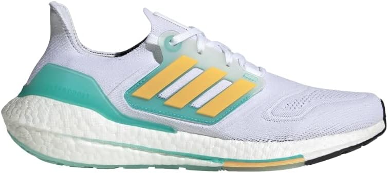 Мужские беговые кроссовки adidas Ultraboost 22, белый/оранжевый/мятный
Мужские беговые кроссовки adidas Ultraboost 22, белый/оранжевый/мятный