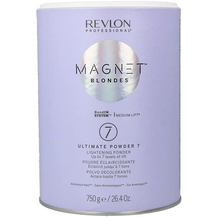 Revlon Magnet Blondes Ultimate 7 Осветляющая пудра 750г
Revlon Magnet Blondes Ultimate 7 Осветляющая пудра 750г