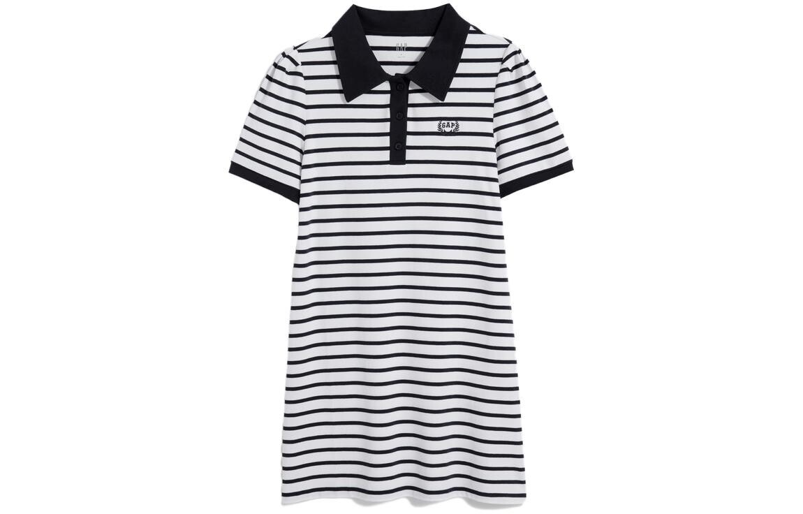 GAP Женское платье с шортами и рукавами, цвет Black Stripes
GAP Женское платье с шортами и рукавами, цвет Black Stripes