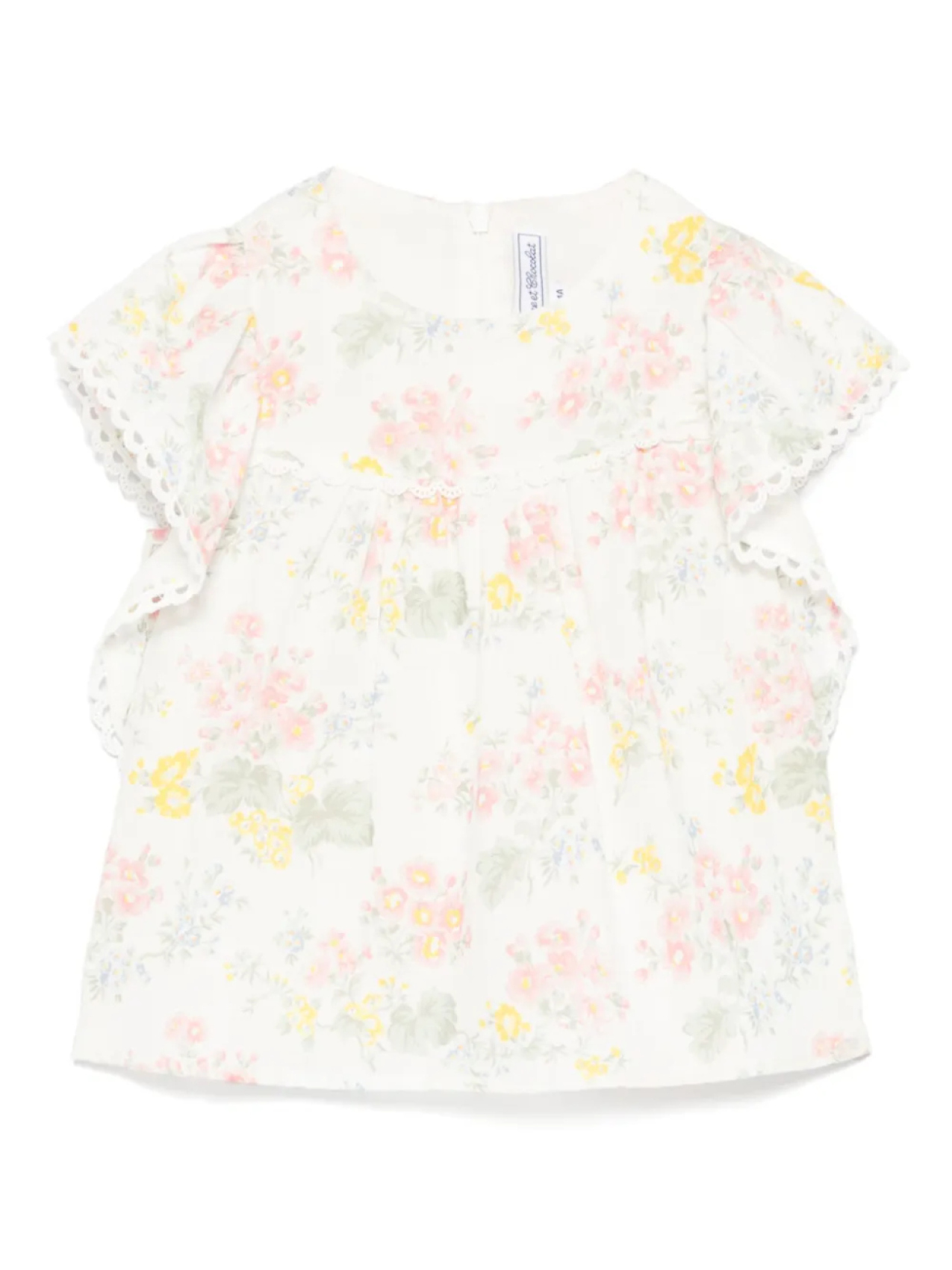 Tartine Et Chocolat туника с цветочным принтом, белый
Tartine Et Chocolat туника с цветочным принтом, белый