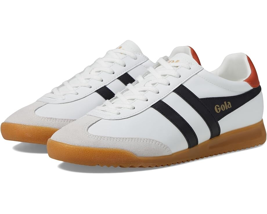 Кроссовки Gola Torpedo Leather, цвет White/Black/Moody Orange
Кроссовки Gola Torpedo Leather, цвет White/Black/Moody Orange
