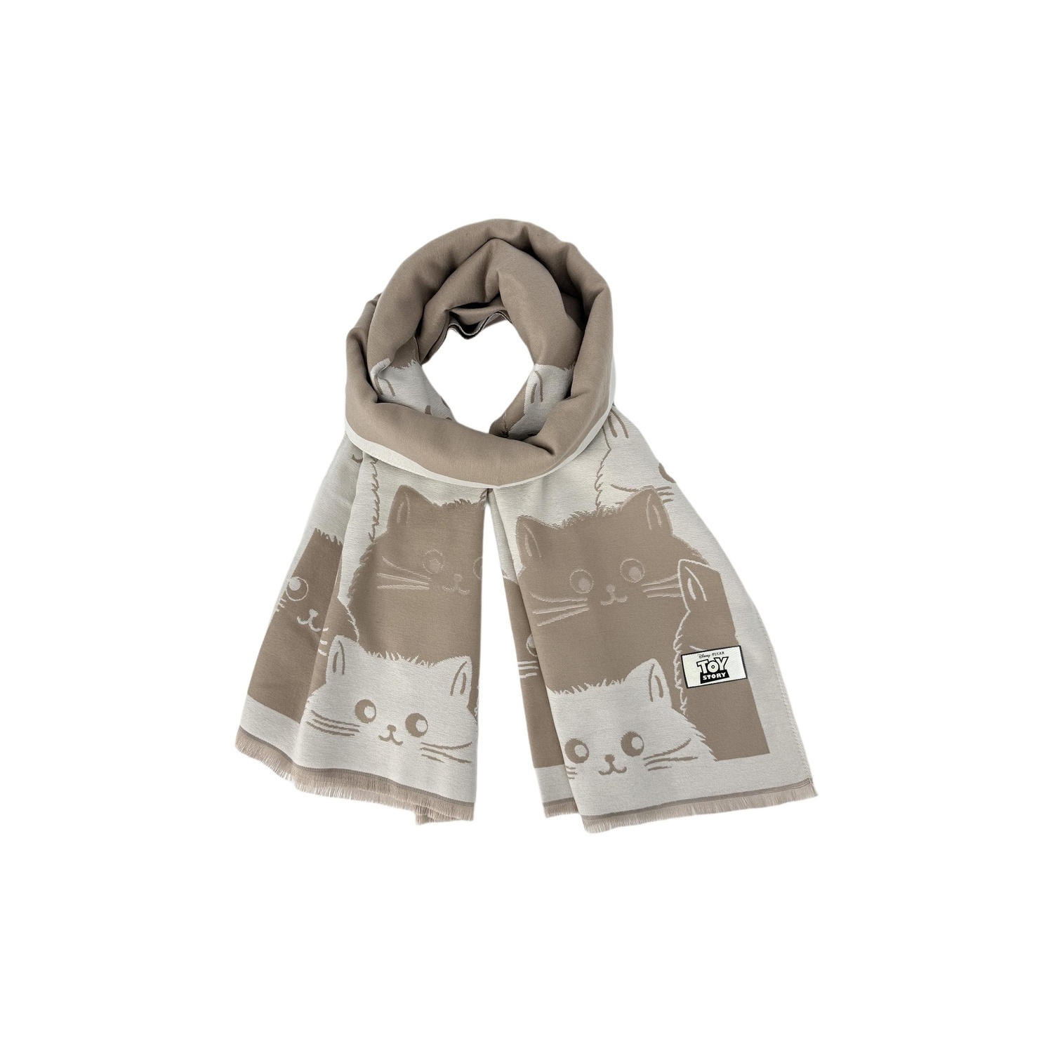Disney Полиэстеровый вязаный шарф унисекс, Khaki
Disney Полиэстеровый вязаный шарф унисекс, Khaki