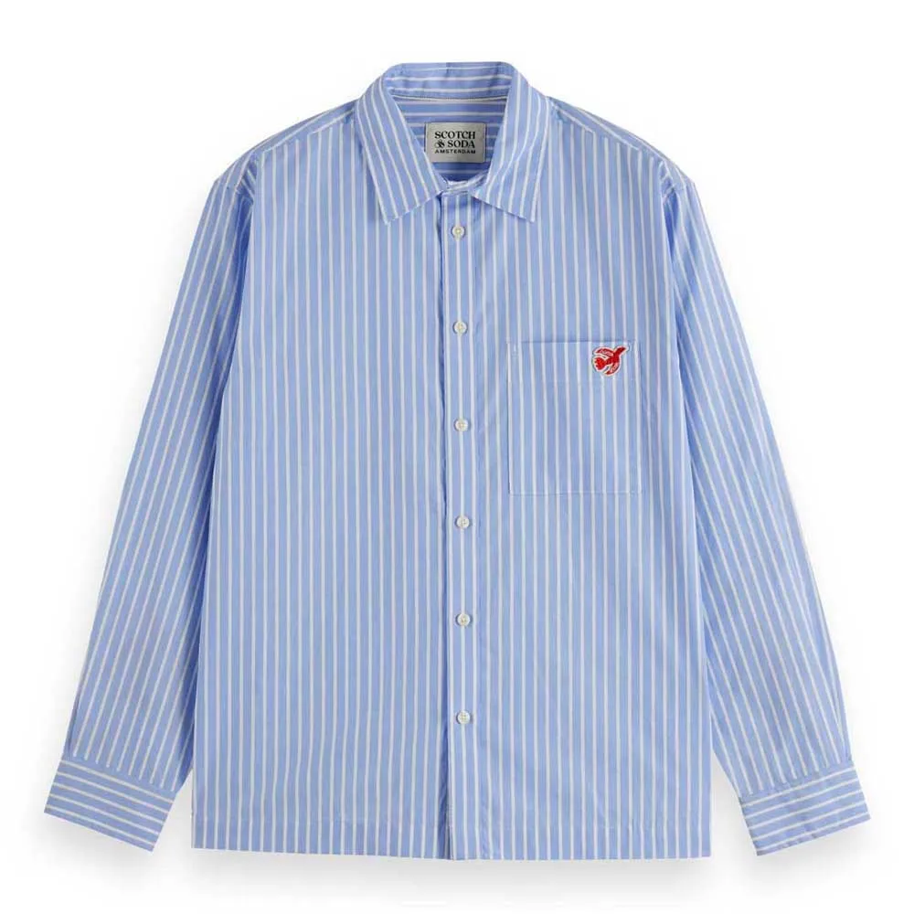 Рубашка с длинным рукавом Scotch & Soda 180311, синий
Рубашка с длинным рукавом Scotch & Soda 180311, синий