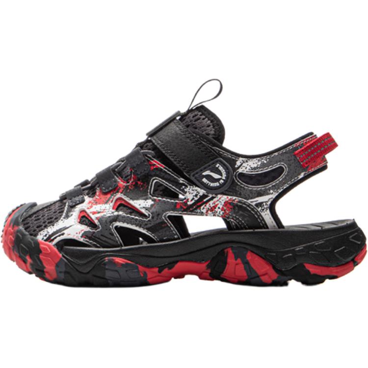 LINING YOUNG Детские сандалии с низким верхом, устойчивые к истиранию, дышащие, черные
LINING YOUNG Детские сандалии с низким верхом, устойчивые к истиранию, дышащие, черные