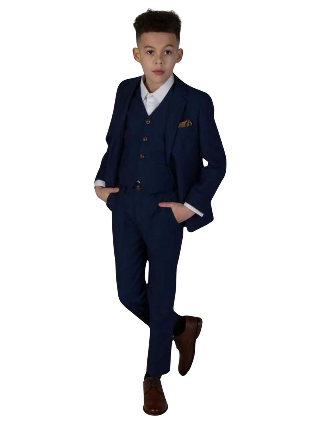 Mayfair - Костюм-тройка Birdseye Paul Andrew, синий
Mayfair - Костюм-тройка Birdseye Paul Andrew, синий