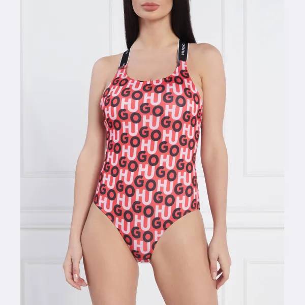 Купальник с монограммой Hugo, красный
Купальник с монограммой Hugo, красный