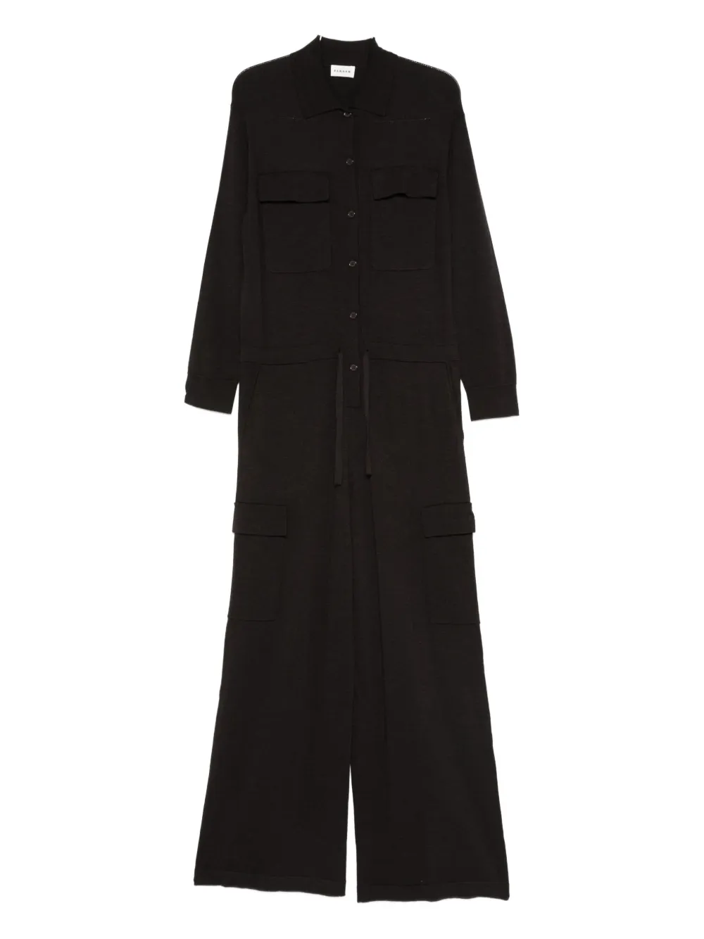 Комбинезон из шерсти и кашемира P.A.R.O.S.H., коричневый
Комбинезон из шерсти и кашемира P.A.R.O.S.H., коричневый