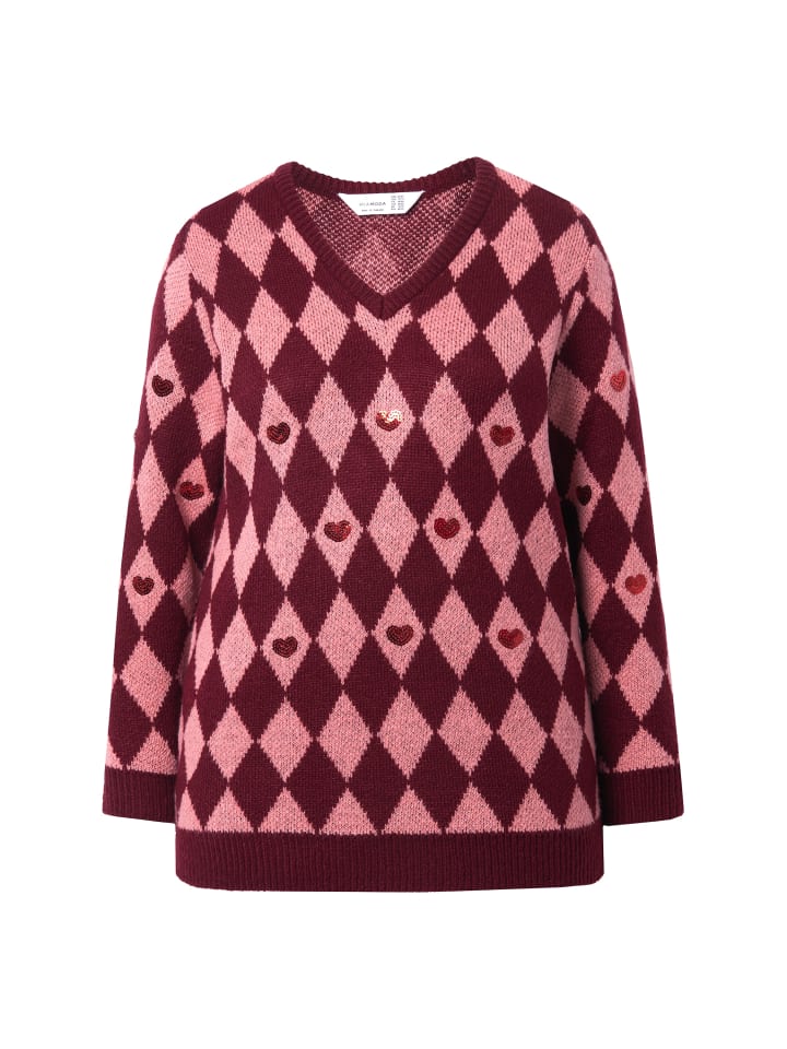 Свитер темно-бордового цвета MIAMODA
Свитер темно-бордового цвета MIAMODA