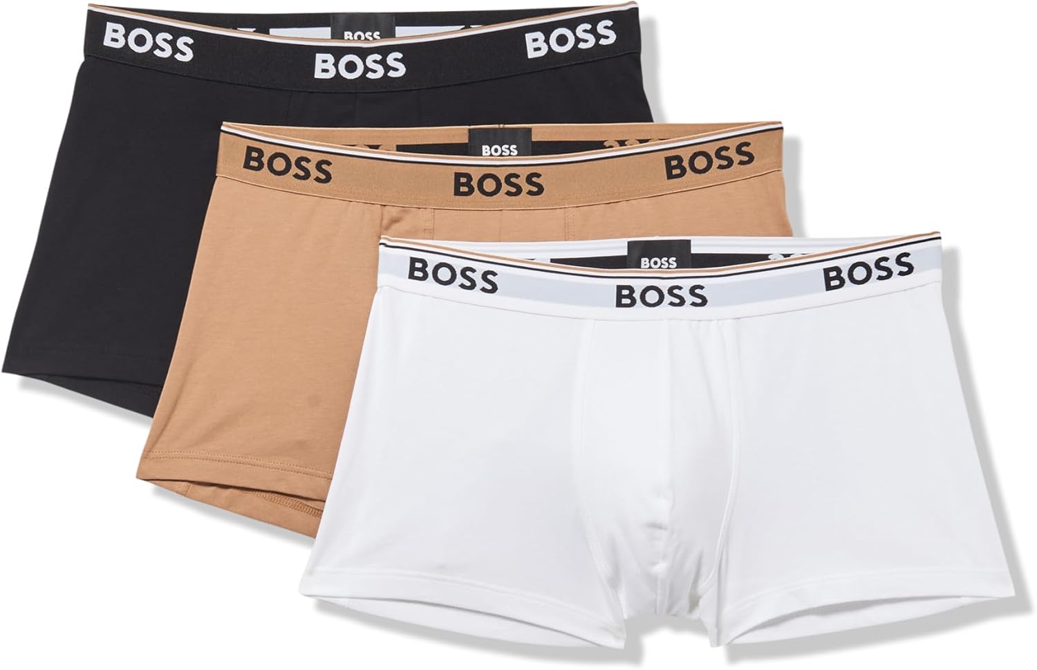 BOSS мужские трусы 3 шт, разноцветные, с крупным логотипом, Black/Camel/White Bone
BOSS мужские трусы 3 шт, разноцветные, с крупным логотипом, Black/Camel/White Bone