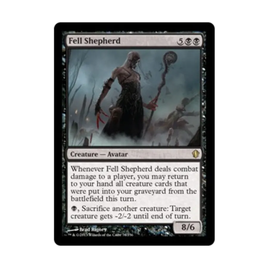 CCG Фелл Шеперд ( клавиша R), MTG - Commander 2013
CCG Фелл Шеперд ( клавиша R), MTG - Commander 2013