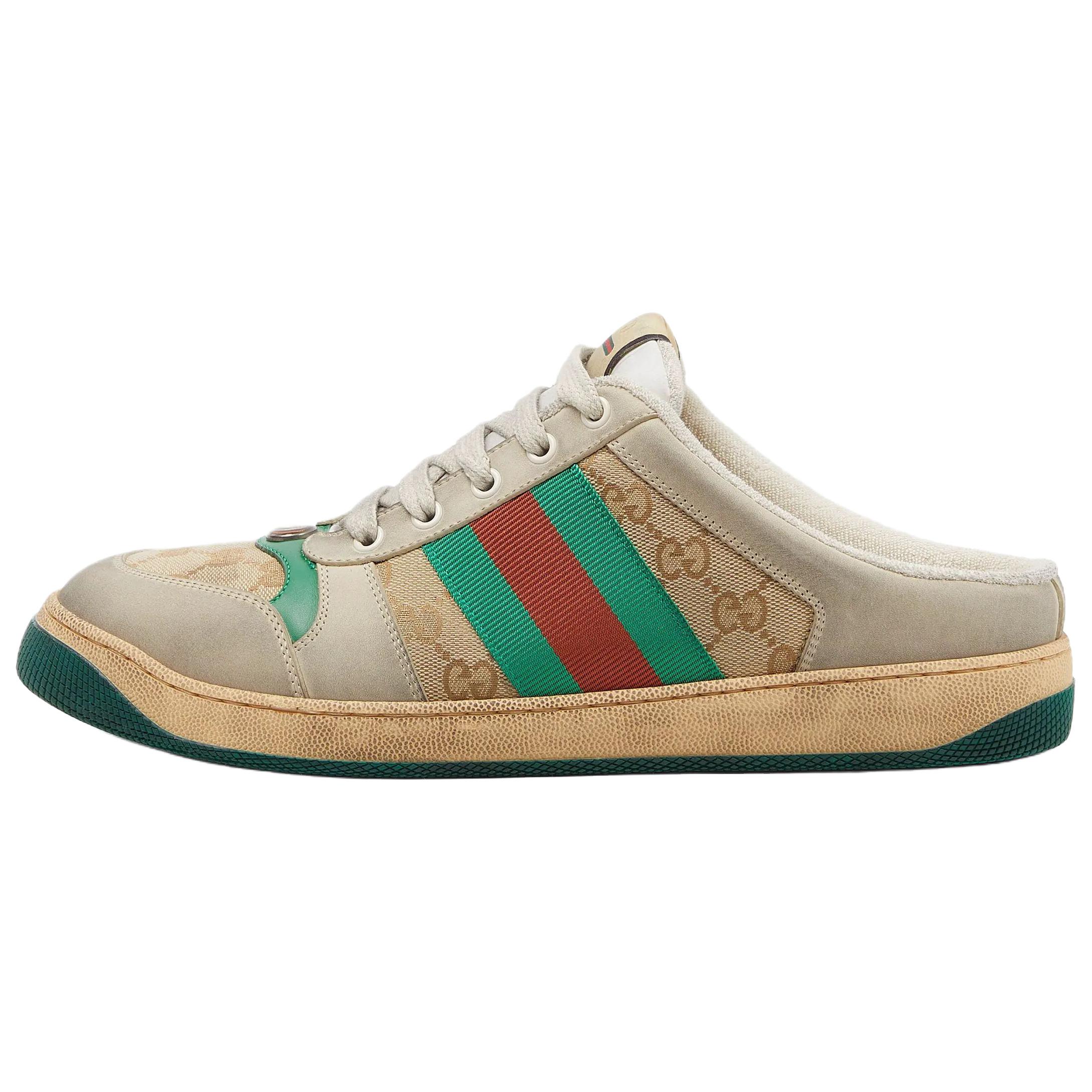 GUCCI Мужские сандалии Screener с резиновой подошвой и закрытым носком, бежевые
GUCCI Мужские сандалии Screener с резиновой подошвой и закрытым носком, бежевые