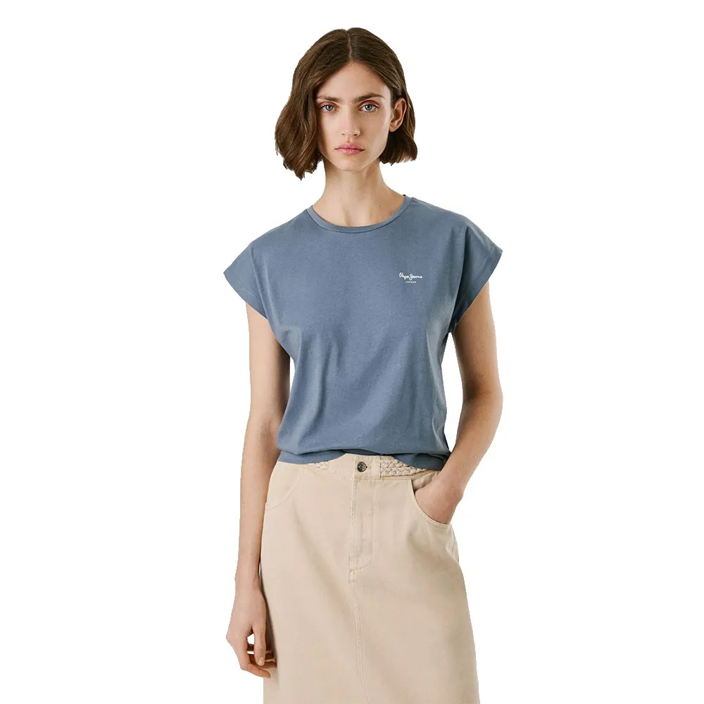 Футболка с коротким рукавом Pepe Jeans Blooma, синий
Футболка с коротким рукавом Pepe Jeans Blooma, синий