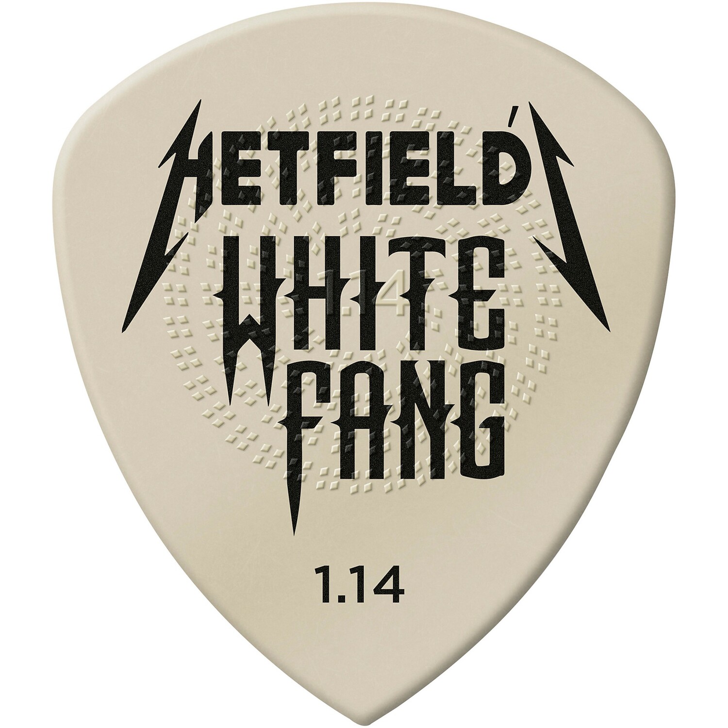 Медишки Dunlop White Fang James Hetfield Signature, 1,14 мм, 24 шт. в упаковке