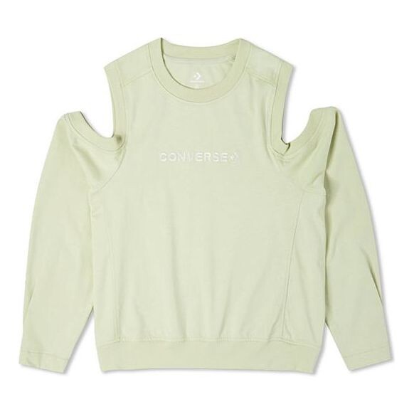 Свитер twisted knits cold shoulder top 'light green' Converse, зеленый
Свитер twisted knits cold shoulder top 'light green' Converse, зеленый