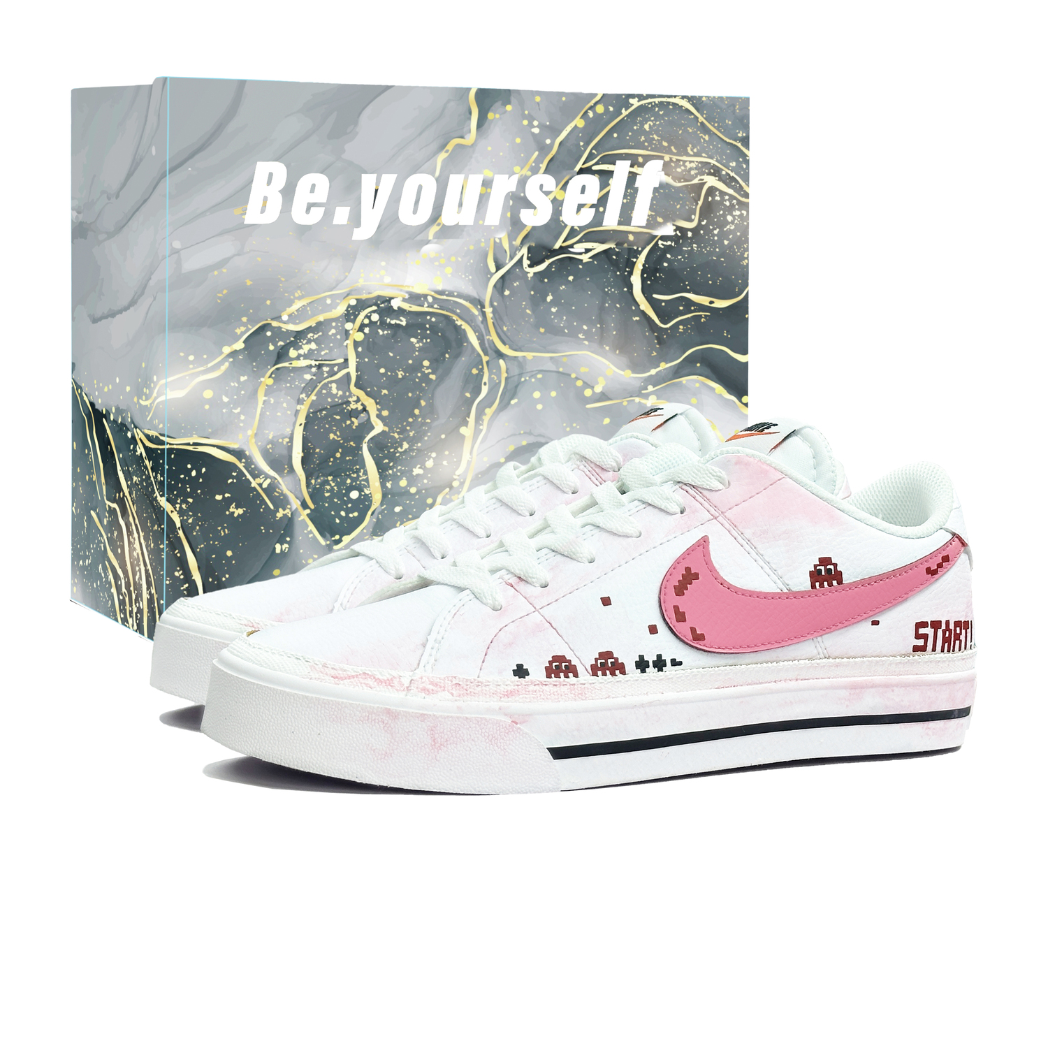 Nike Court Legacy Half Sleep Journal Abrasion Resistant Low top Skateboard Shoes Unisex Red White
Nike Court Legacy Half Sleep Journal Abrasion Resistant Low top Skateboard Shoes Unisex Red White