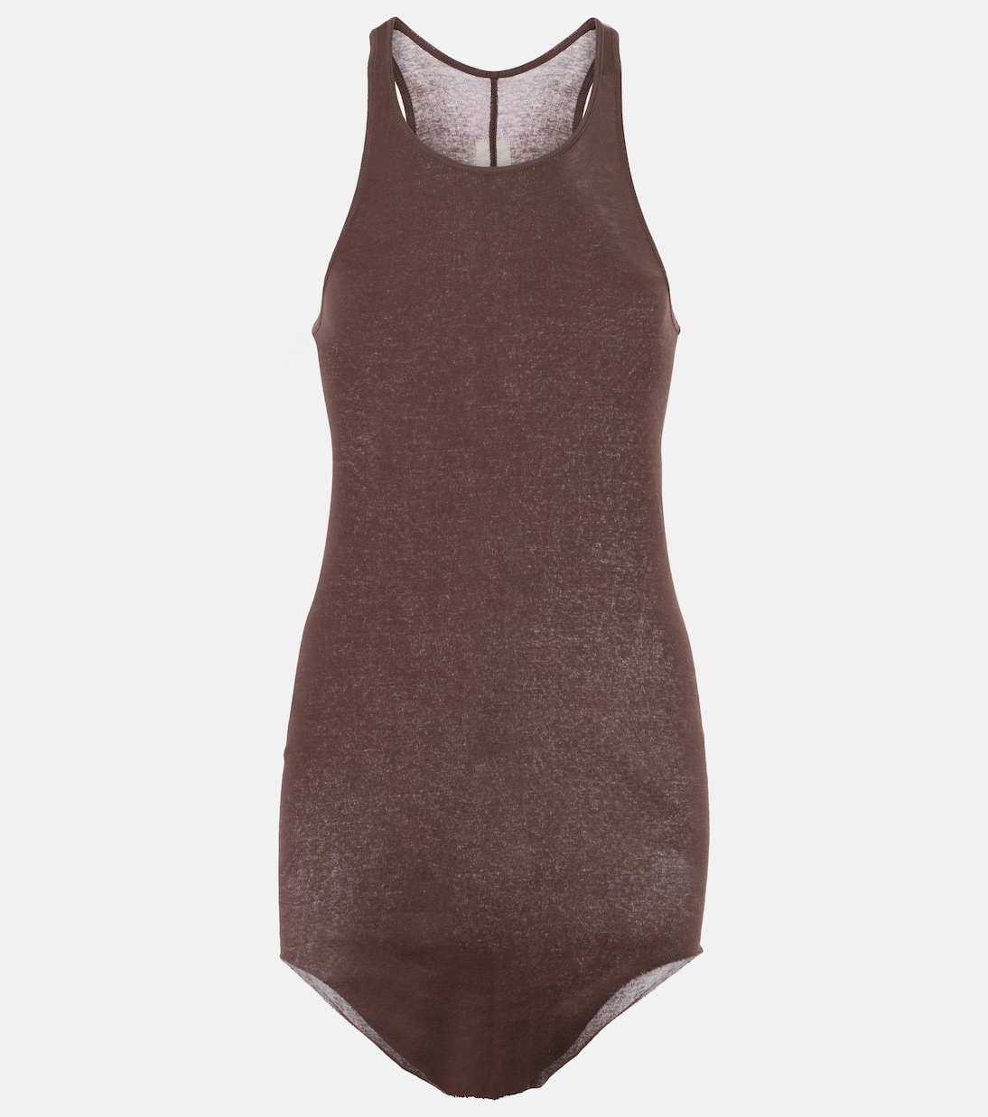 Майка из хлопка в рубчик Rick Owens, Mahogany
Майка из хлопка в рубчик Rick Owens, Mahogany