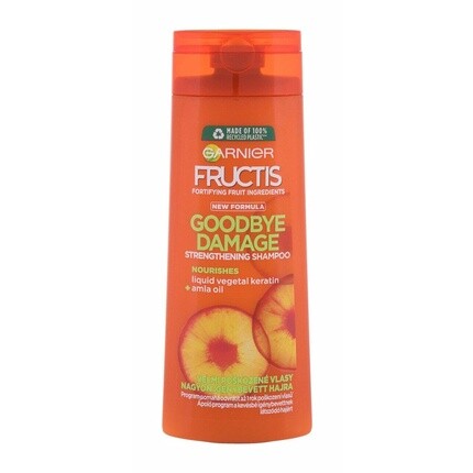 Fructis Goodbye Damage укрепляющий шампунь для очень поврежденных волос 250мл, Garnier
Fructis Goodbye Damage укрепляющий шампунь для очень поврежденных волос 250мл, Garnier