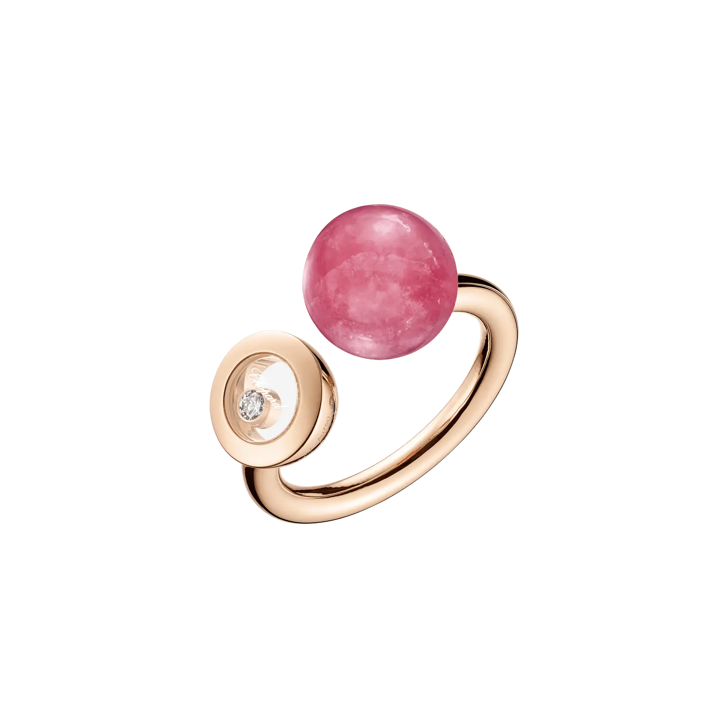 Кольцо Chopard Happy Diamonds Planet - Кольцо, розовое золото, бриллианты, родохрозит
Кольцо Chopard Happy Diamonds Planet - Кольцо, розовое золото, бриллианты, родохрозит