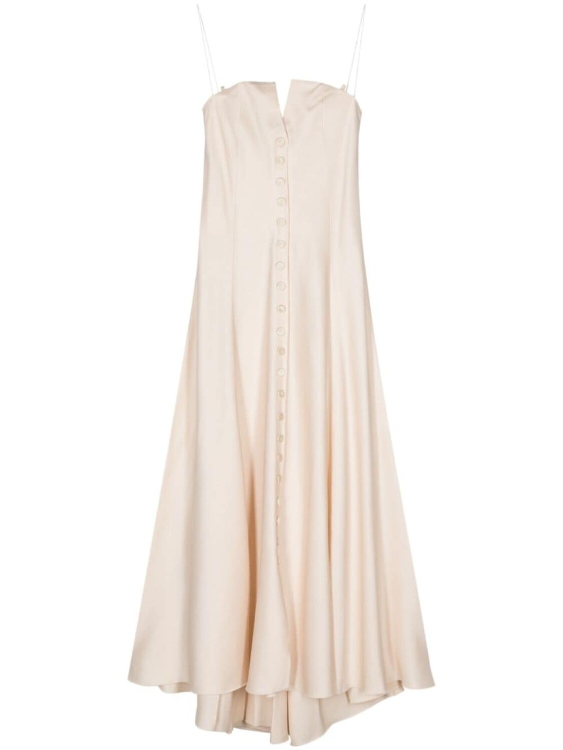 Forte Forte платье макси без бретелей, нейтральный цвет
Forte Forte платье макси без бретелей, нейтральный цвет