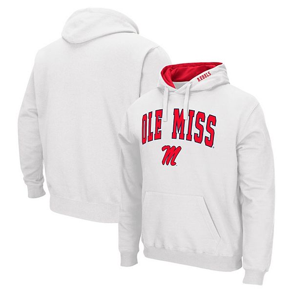 Мужской белый худи ole miss rebels arch & logo 30 Colosseum
Мужской белый худи ole miss rebels arch & logo 30 Colosseum