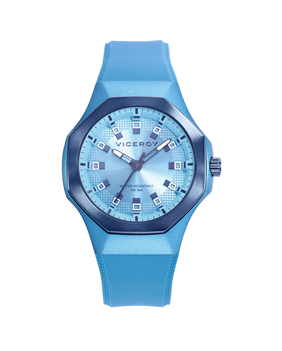 Цветные женские часы с алюминиевым корпусом и синим силиконовым ремешком Viceroy, синий
Цветные женские часы с алюминиевым корпусом и синим силиконовым ремешком Viceroy, синий
