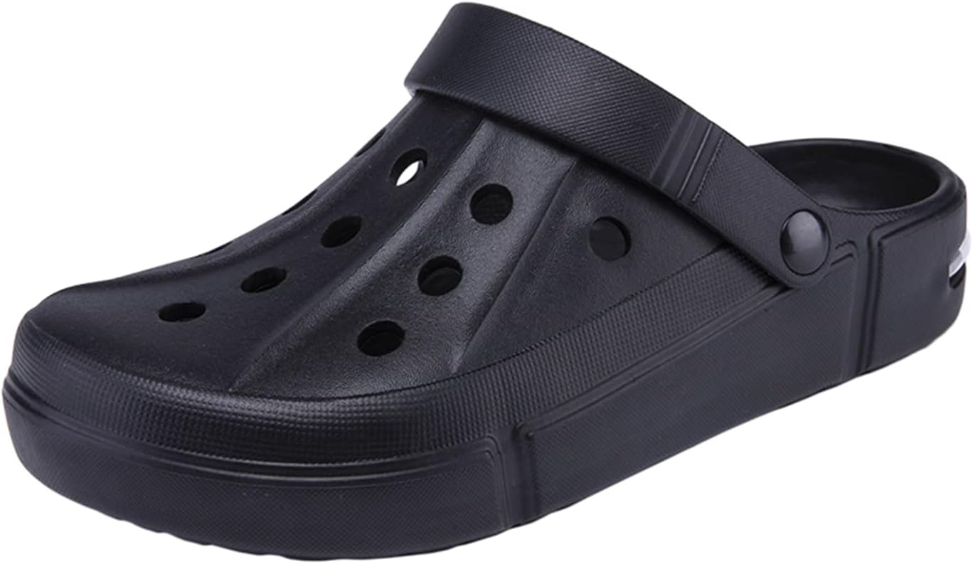 Сабо DRESER для женщин и мужчин, садовая обувь, дышащие туфли, для купания, пляжа, водные тапочки, обувь для дома и путешествий, черный
Сабо DRESER для женщин и мужчин, садовая обувь, дышащие туфли, для купания, пляжа, водные тапочки, обувь для дома и путешествий, черный