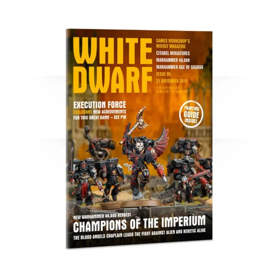#95 «Чемпионы Империума», White Dwarf Weekly - 2015 (#49-#100)
#95 «Чемпионы Империума», White Dwarf Weekly - 2015 (#49-#100)