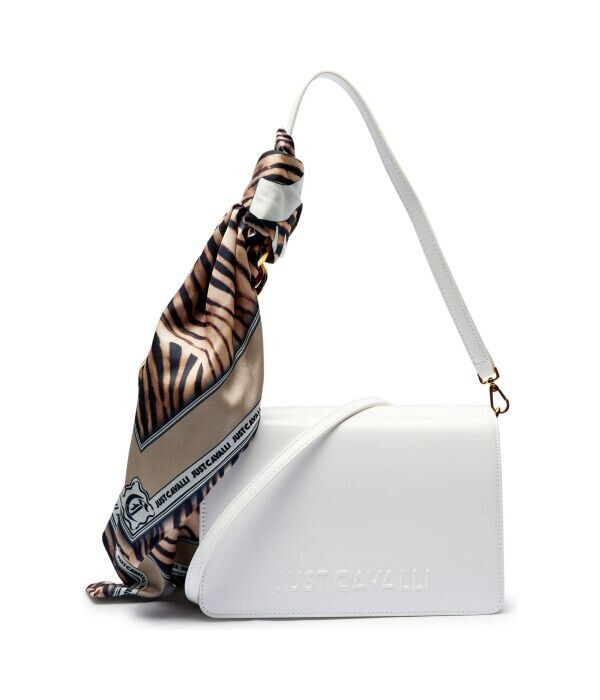 Сумка женская Just Cavalli с платком, белый
Сумка женская Just Cavalli с платком, белый