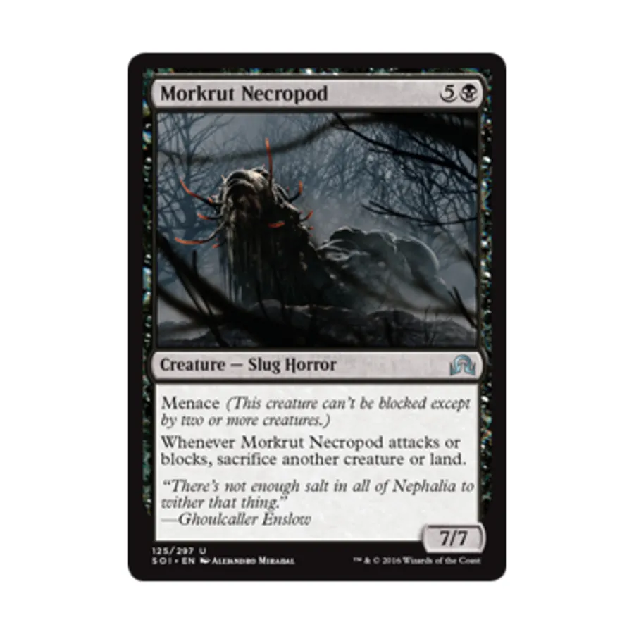 CCG Моркрут Некропод (U), MTG - Shadows Over Innistrad
CCG Моркрут Некропод (U), MTG - Shadows Over Innistrad