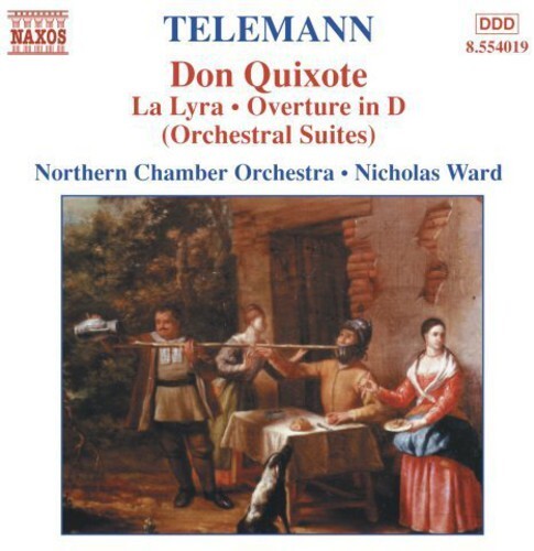 CD диск Telemann / Ward / Northern Chamber Orchestra: Don Quixote Suite / Overture D minor / Suite E FLT 
CD диск Telemann / Ward / Northern Chamber Orchestra: Don Quixote Suite / Overture D minor / Suite E FLT