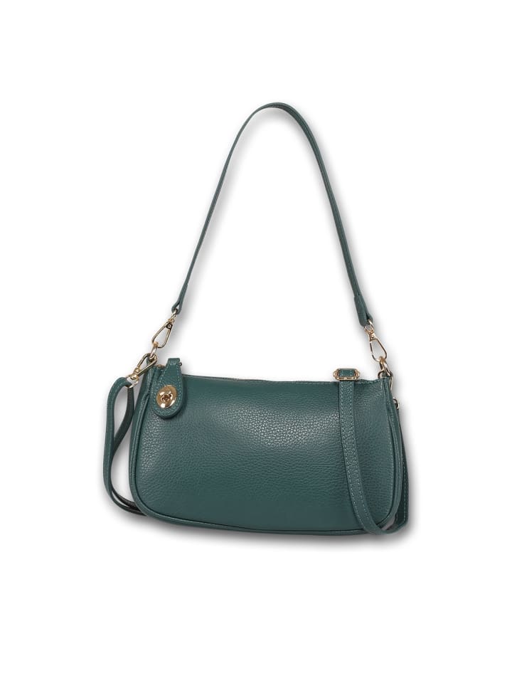 Кожаная сумка через плечо Toscanto, петролейно-синего цвета, приблизительно 27 см
Кожаная сумка через плечо Toscanto, петролейно-синего цвета, приблизительно 27 см