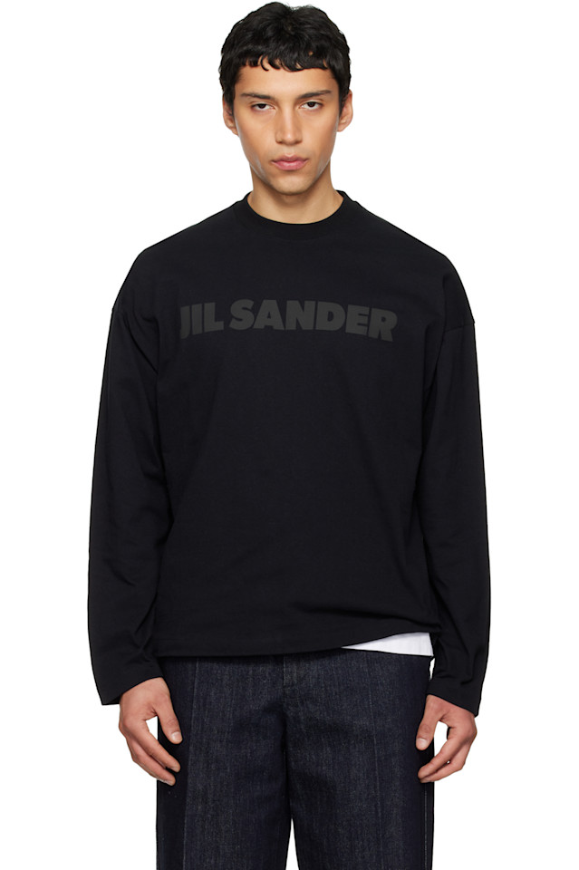 Футболка с логотипом Jil Sander, черный
Футболка с логотипом Jil Sander, черный