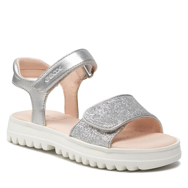 Сандалии Geox JS.Coralie G., серебро
Сандалии Geox JS.Coralie G., серебро