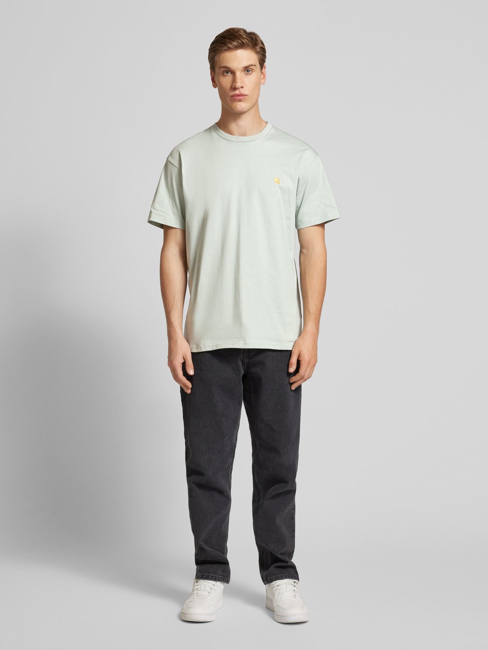 Футболка с вышитой этикеткой модель 'CHASE' Carhartt Work In Progress, светло-зеленый
Футболка с вышитой этикеткой модель 'CHASE' Carhartt Work In Progress, светло-зеленый