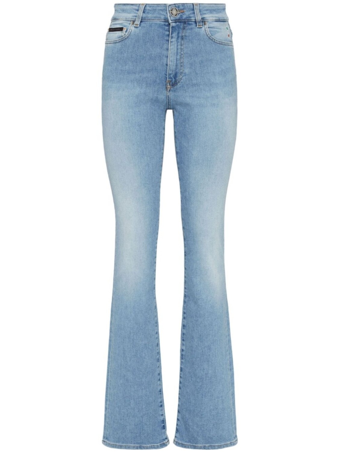 Расклешенные джинсы с логотипом Philipp Plein, синий
Расклешенные джинсы с логотипом Philipp Plein, синий