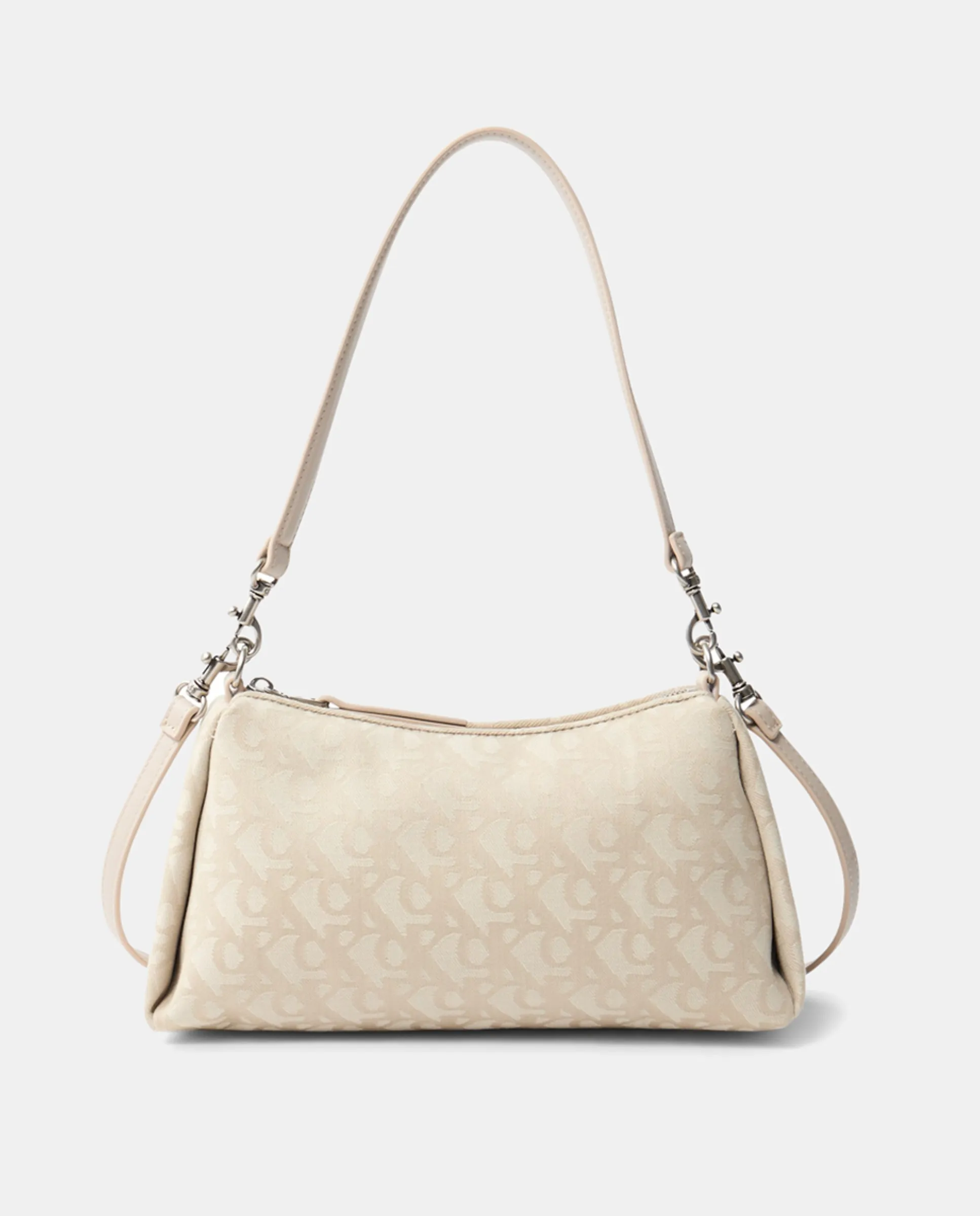 Сумка с двойной ручкой и монограммным принтом Calvin Klein, бежевый
Сумка с двойной ручкой и монограммным принтом Calvin Klein, бежевый