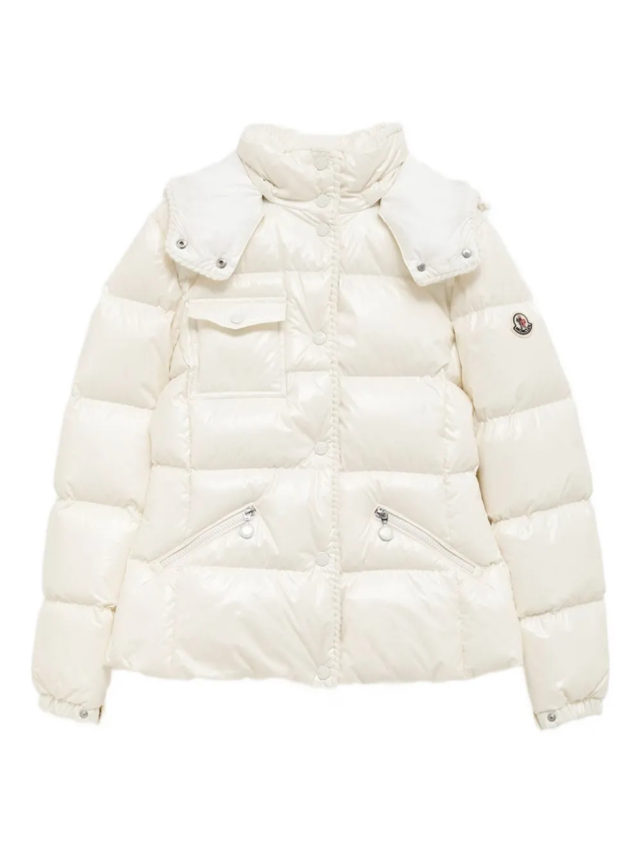 Пуховик Glariens Moncler, белый 
Пуховик Glariens Moncler, белый