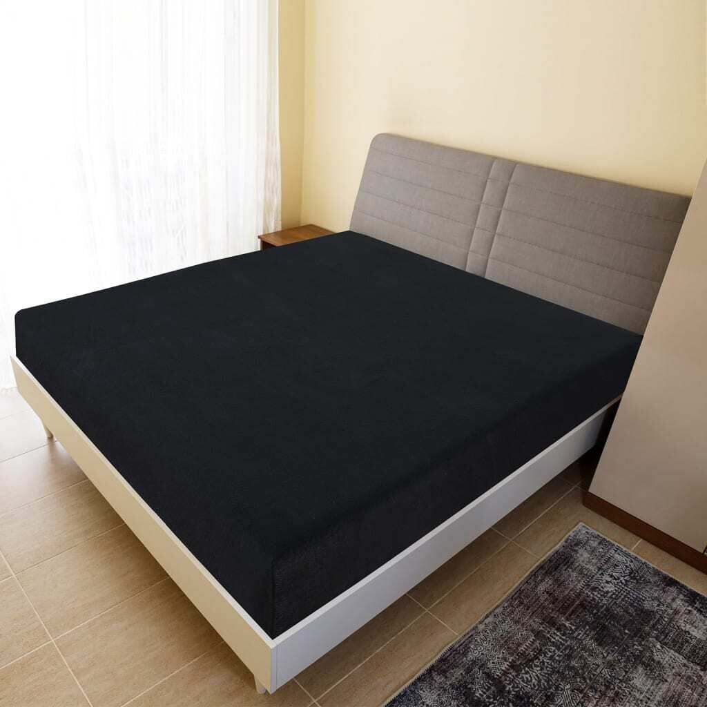 Простыня на резинке 2 шт. трикотаж черный 90х200 см хлопок DKD HOME DECOR
Простыня на резинке 2 шт. трикотаж черный 90х200 см хлопок DKD HOME DECOR