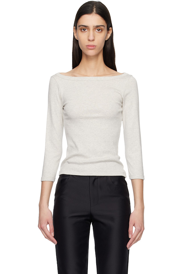 Flore Flore Серая футболка Steffi
Flore Flore Серая футболка Steffi