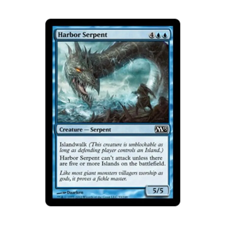 CCG Портовый змей (C) (фольга), MTG - Magic 2013
CCG Портовый змей (C) (фольга), MTG - Magic 2013