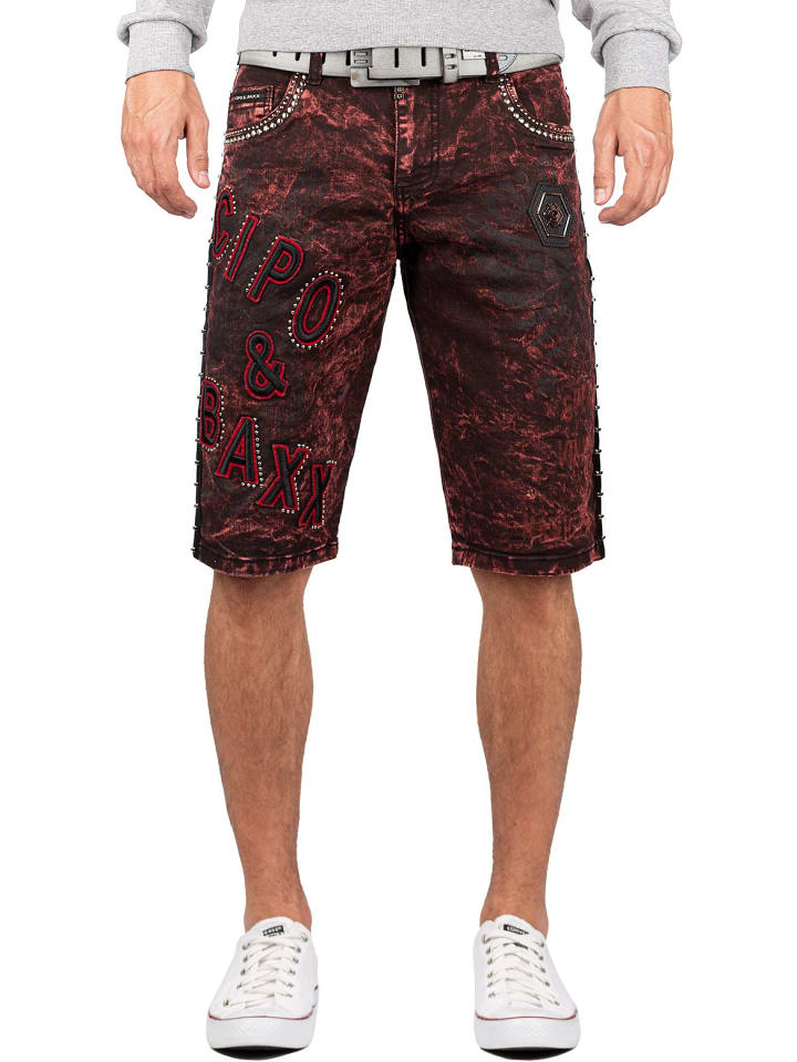 Джинсовые шорты Cipo & Baxx, бордовый
Джинсовые шорты Cipo & Baxx, бордовый