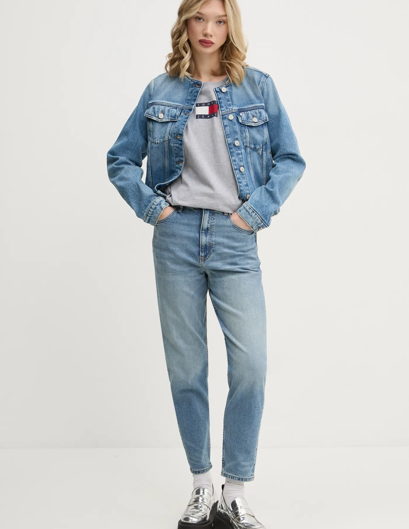 Джинсы Tommy Jeans, синий 
Джинсы Tommy Jeans, синий