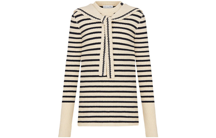 DIOR Ежеквартальные новинки Кашемировый свитер Женский Ecru
DIOR Ежеквартальные новинки Кашемировый свитер Женский Ecru